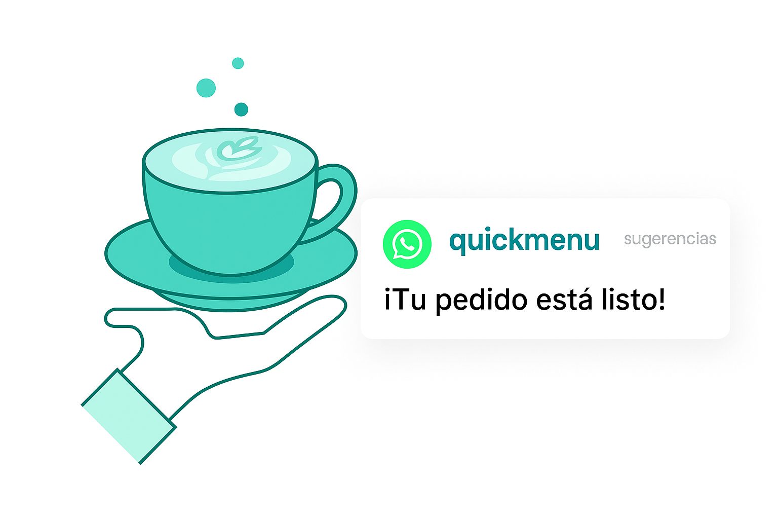 Pedido listo Quickmenu
